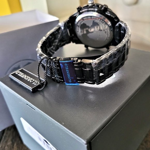 Globenfeld Men's Sports Stopwatch Tachymeter Watch - Picture 4 of 11